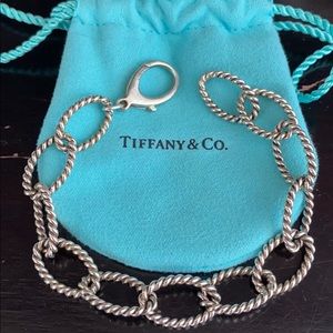 Vintage T&Co. Italian Twist Link Bracelet